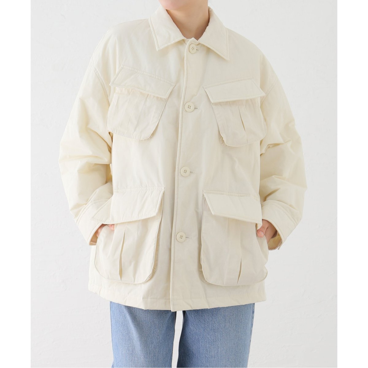 PEタフタパデットファティーグジャケット | スピック＆スパン(Spick