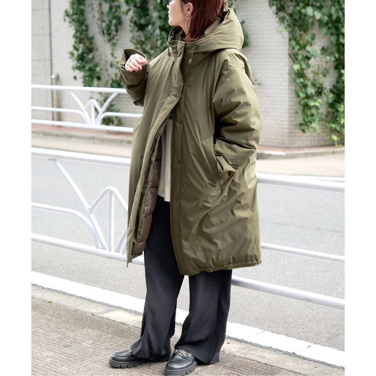 追加》撥水フーデッドダウンコート | スピック＆スパン(Spick and Span