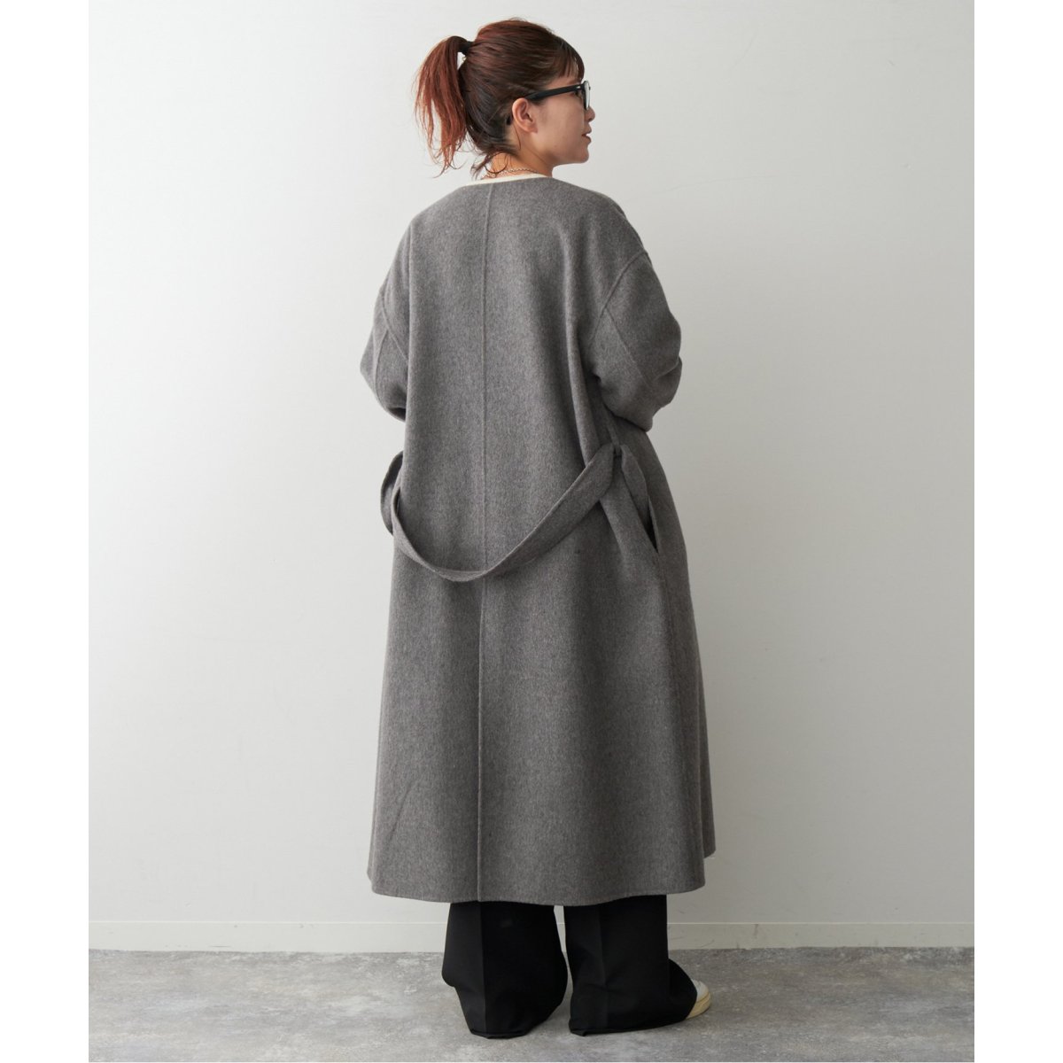 【専用です】新品タグ付き*完売✰Spick & Span✰ニュアンスリバーコート Spick & Span（スピックアンドスパン）の「ニュアンスリバーコート