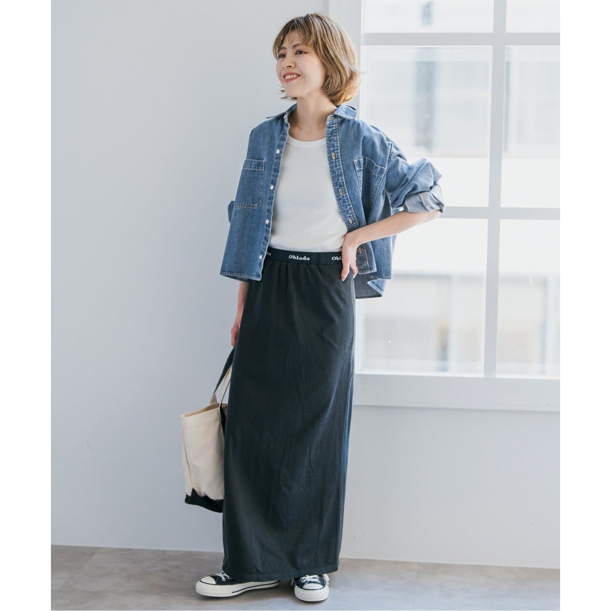 追加3》ショートデニムシャツ | スピック＆スパン(Spick and Span