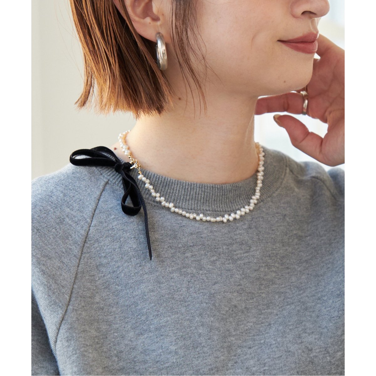 MIHOKO&Sakai ブラックパールネックレス NOBLE ネックレス 「WEB限定追加」NOBLE別注MIHOKO SAKAI