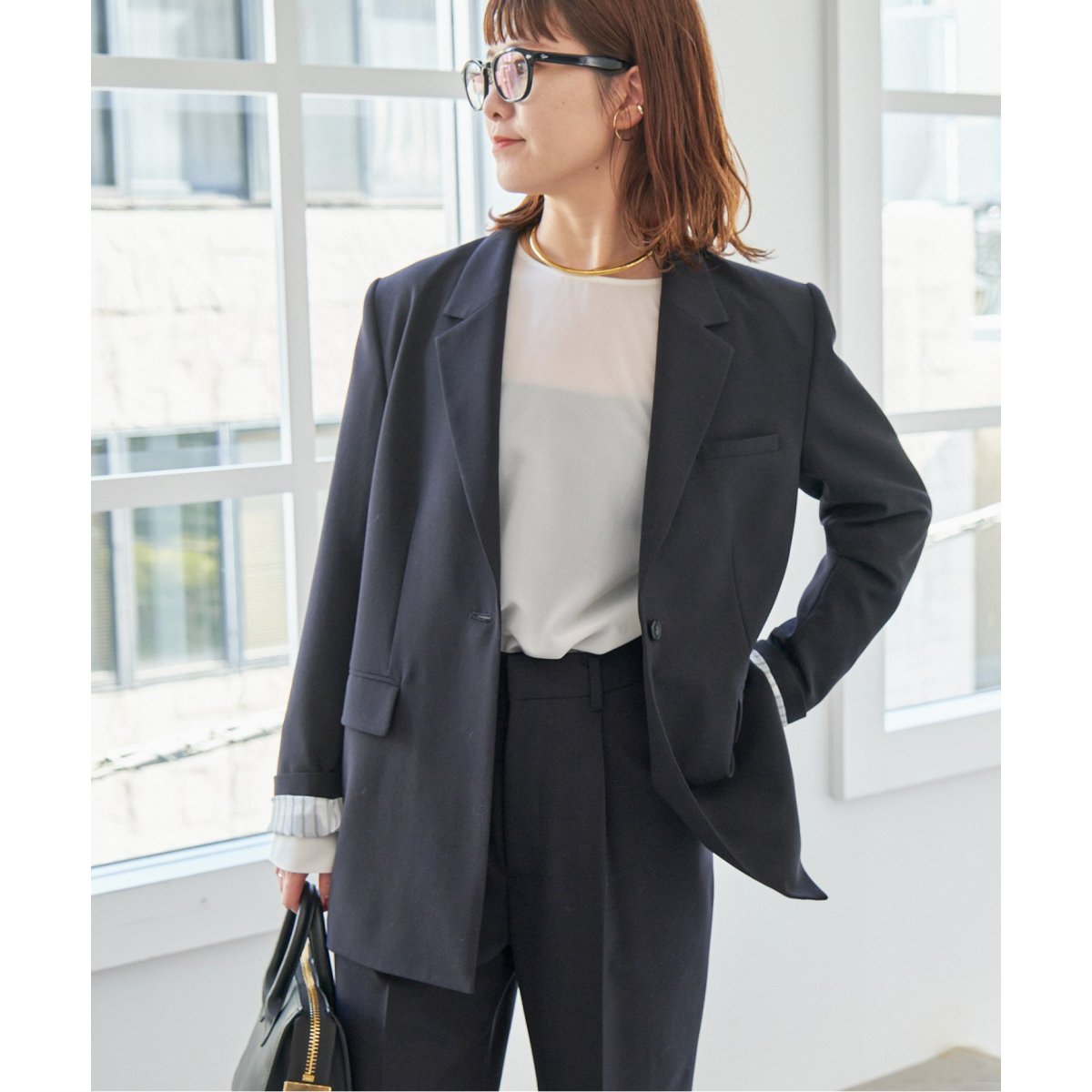 スピックアンドスパン　ドライTW1Bジャケット Spick＆Span（スピック アンド スパン） ジャケット テーラード