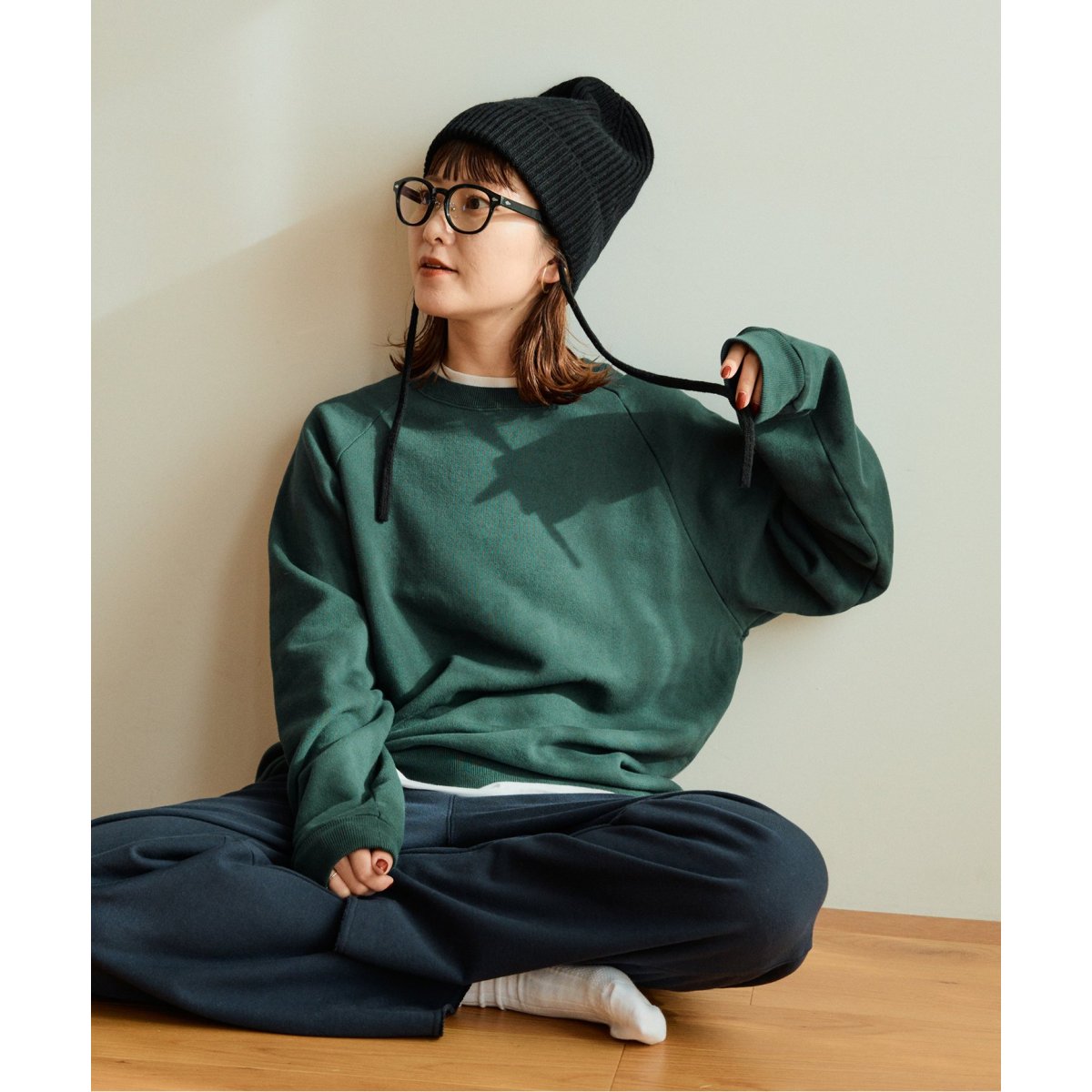 RIKA ABE × Spick & Span】フロッキープリントスウェット | スピック