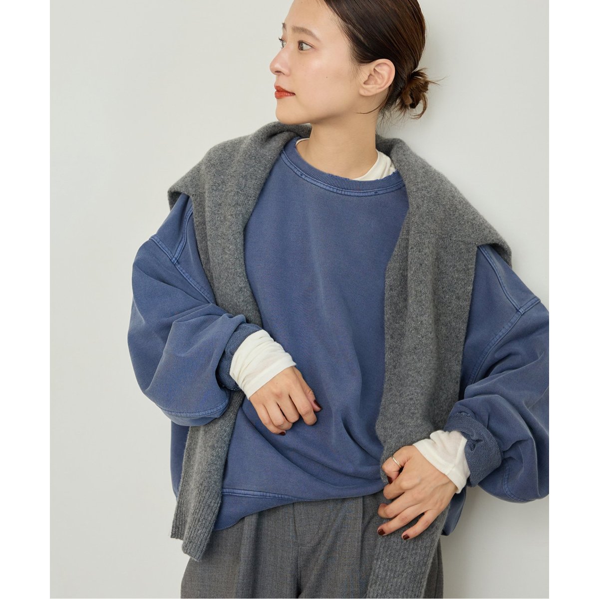 MAO MORITA × Spick & Span】VINTAGE加工スウェット MAO MORITA × Spick & Span】VINTAGE加工 スウェット | スピック