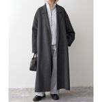 super160s ロングチェスターカラーコート | スピック＆スパン(Spick 