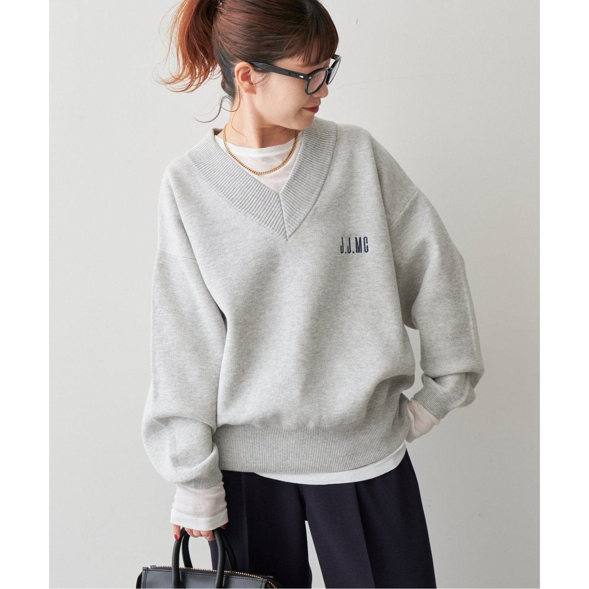 【J.J.MERCER/ジェイジェイマーサー】 V NECK KNIT 追加予約》J.J.Mercer / ジェイジェイマーサー 別注 Vネックプル