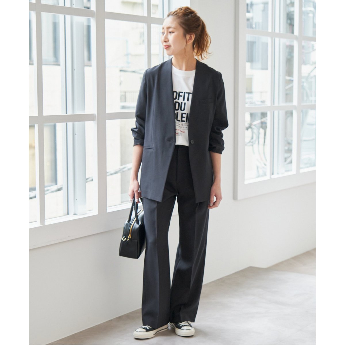 Spick & SpainドライダブルクロスＶカラーセットアップ38/40 Spick & SpainドライダブルクロスVカラーセットアップ38/40