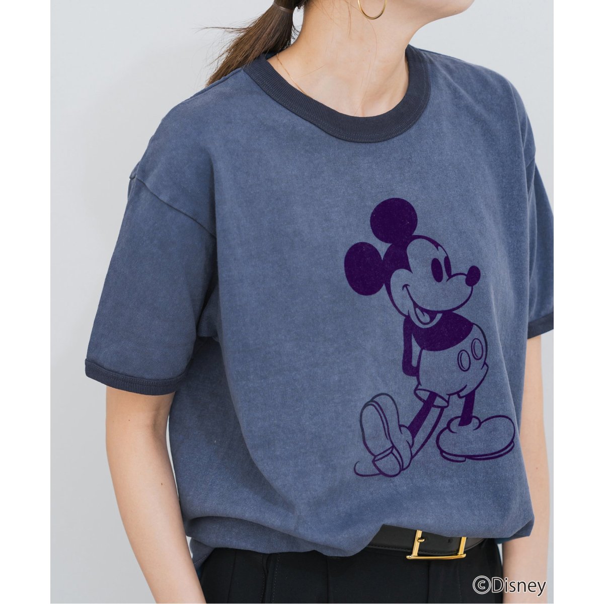 ジャーナルスタンダード　GOOD ROCK SPEED ミッキーリンガーTシャツ GOOD ROCK SPEED / グッドロックスピード / ミッキー / リンガー