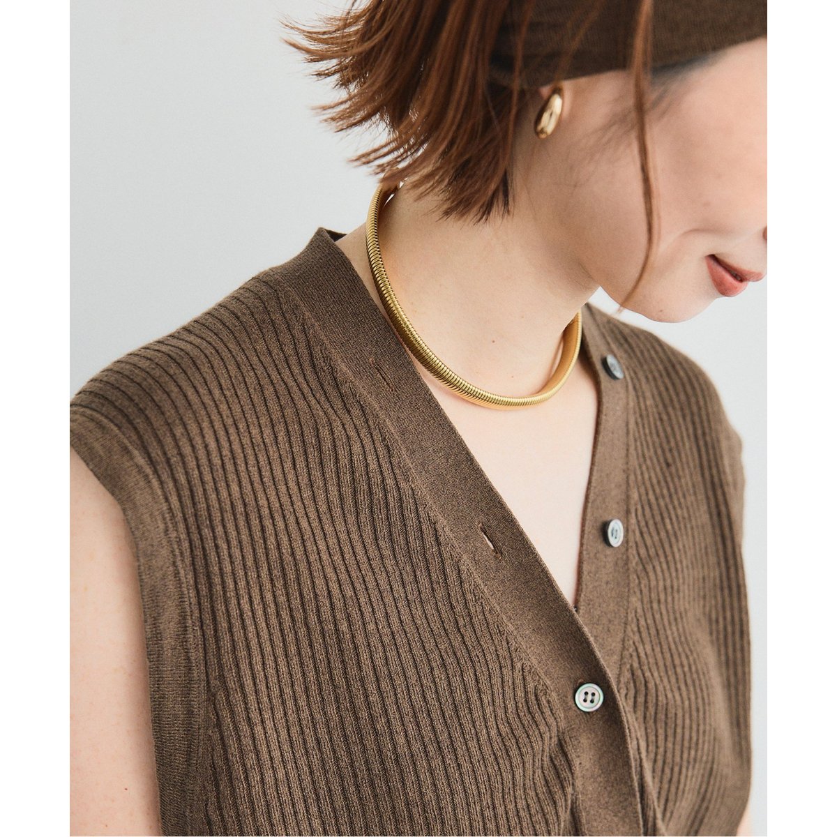 追加》BASENOTES / ベースノート 65cm tiny chain heart NC | スピック