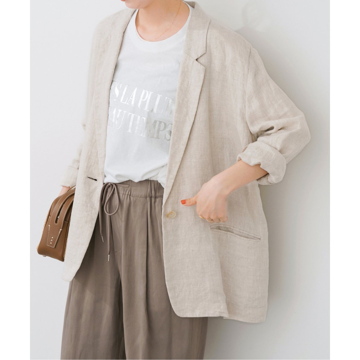 Spick&spanSS25 再入荷商品リネンエアリージャケット Spick&spanSS25 再入荷商品リネンエアリージャケット 追加