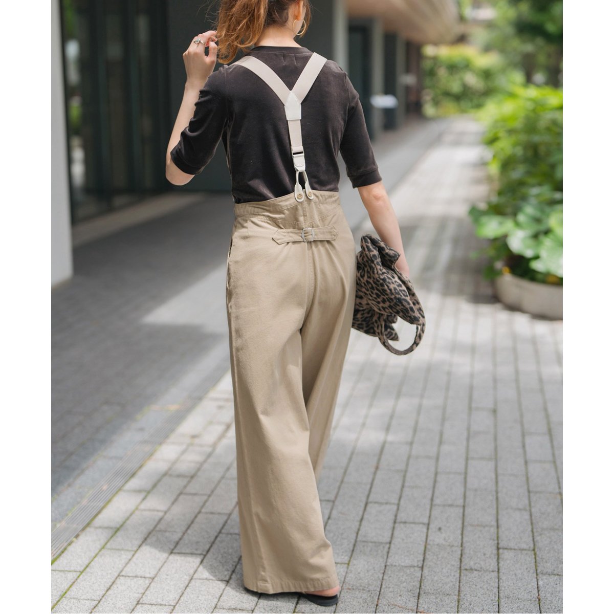 追加2》サスペンダー付きワーカーパンツ | スピック＆スパン(Spick and