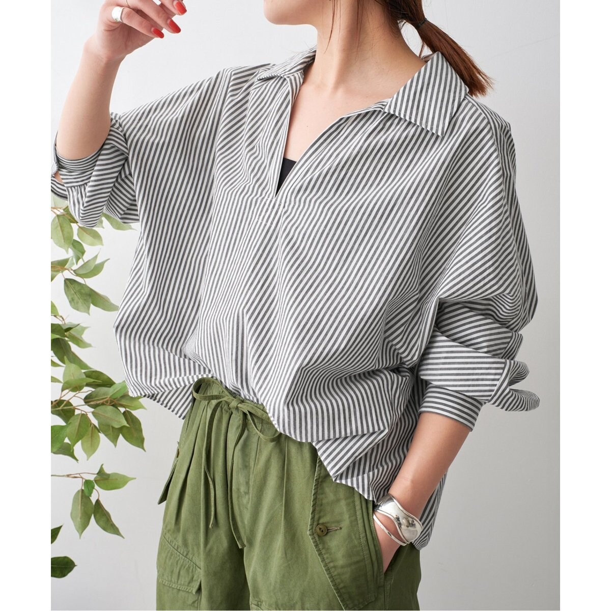 TICCA / ティッカ 別注ハーブスキッパーシャツ | スピック＆スパン