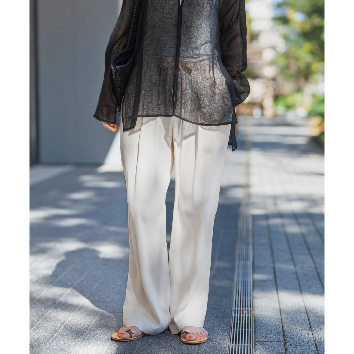 Spick and Span サテンイージーパンツ WEB限定追加2》サテンイージーパンツ（その他パンツ）｜Spick