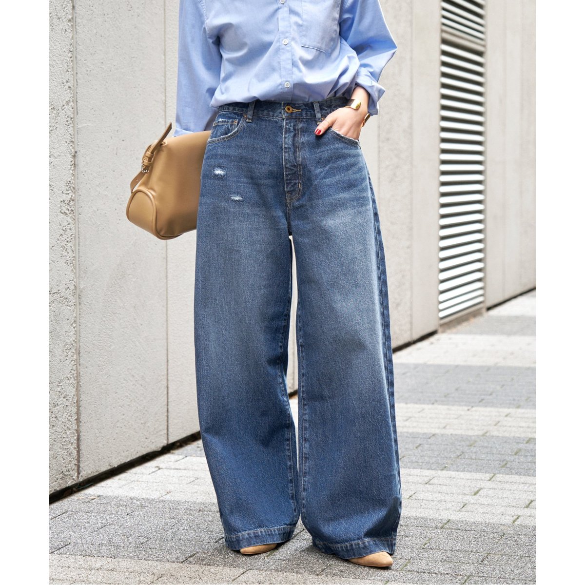 新品　Spick and Span 51/2 BAGGY DENIM 27 追加》5 1/2 BAGGY DENIM | スピック＆スパン(Spick and Span