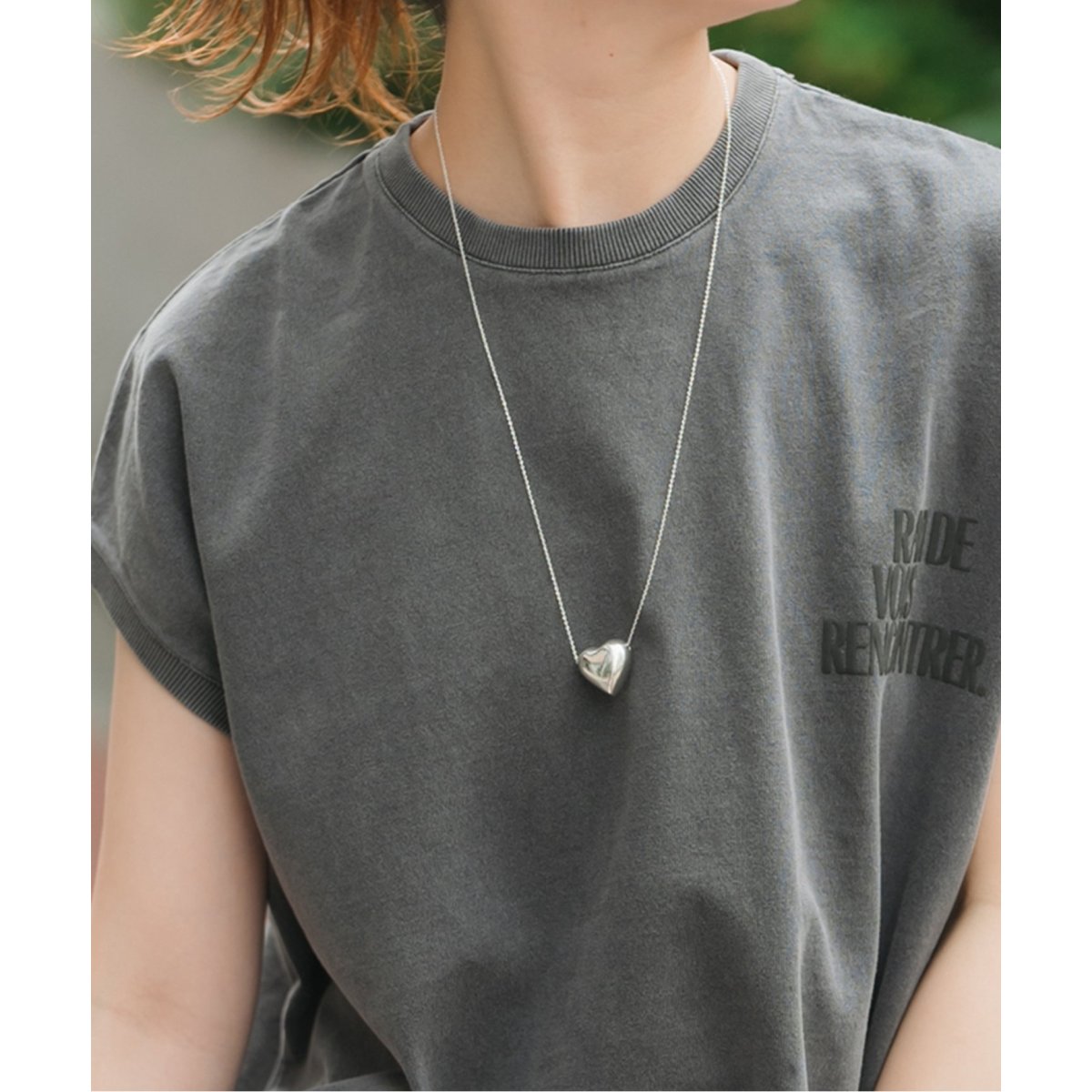 BASENOTES ベースノート 65cm tinychain heart NC 追加》BASENOTES / ベースノート 65cm tiny chain heart NC