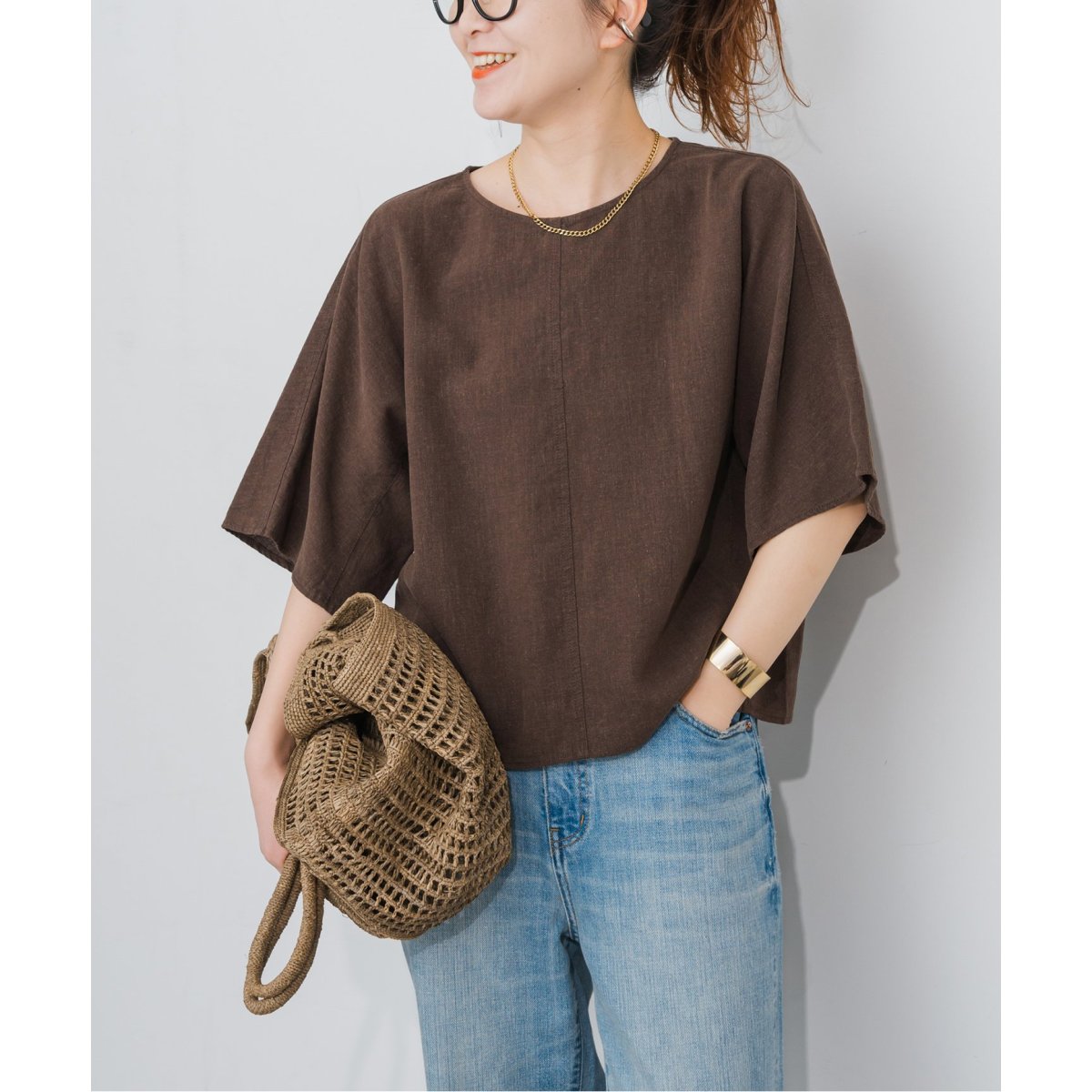 ハイブリッドラミーTトップス | スピック＆スパン(Spick and