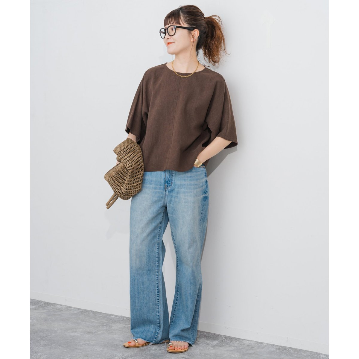 ハイブリッドラミーTトップス | スピック＆スパン(Spick and