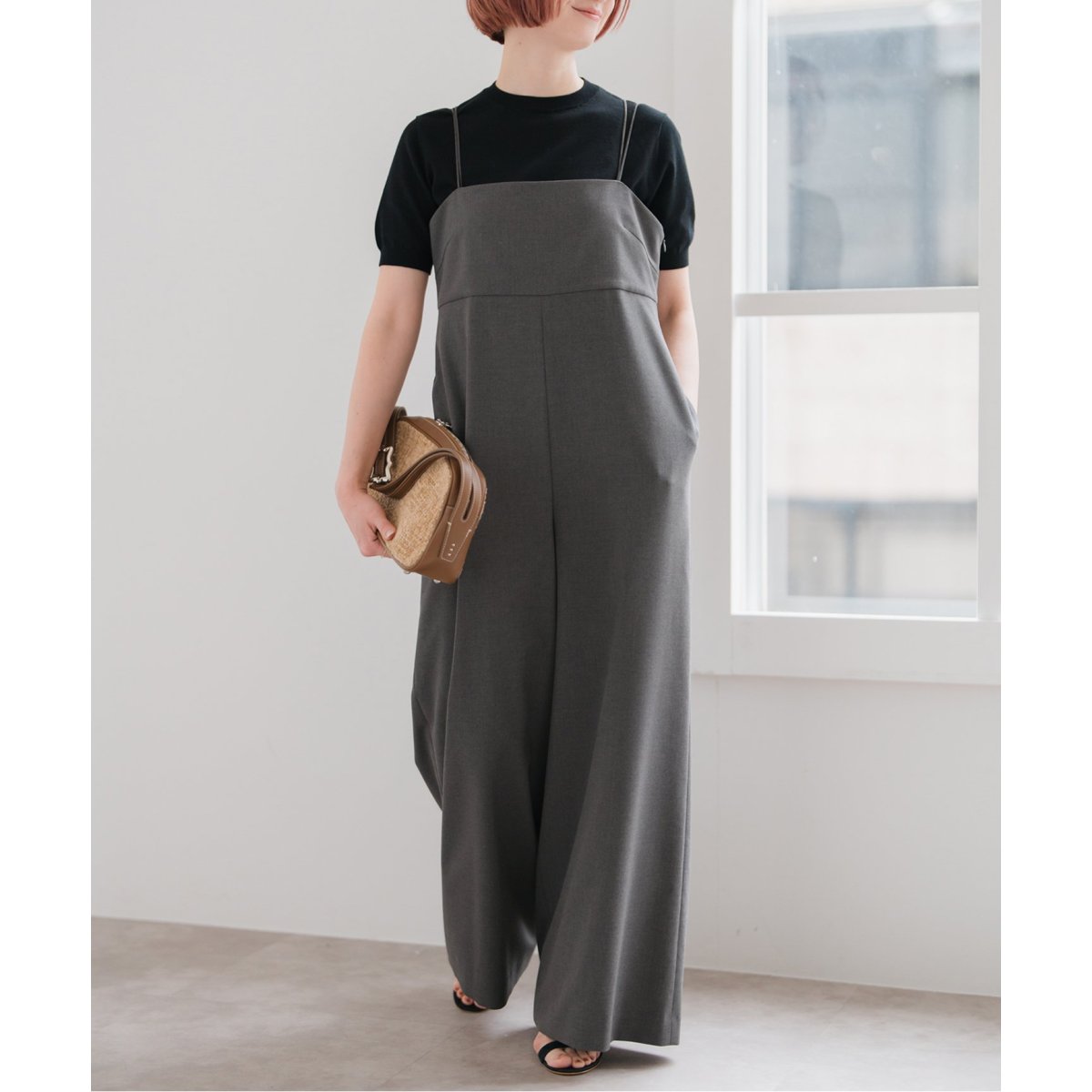 ダブルストリングキャミサロペット | スピック＆スパン(Spick and Span