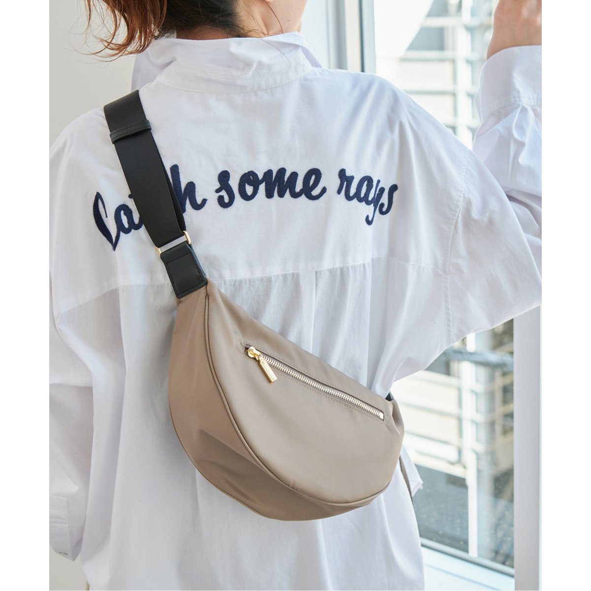 WEB限定追加》VIOLAd'ORO / ヴィオラドーロ BIANCA ナイロンショルダー