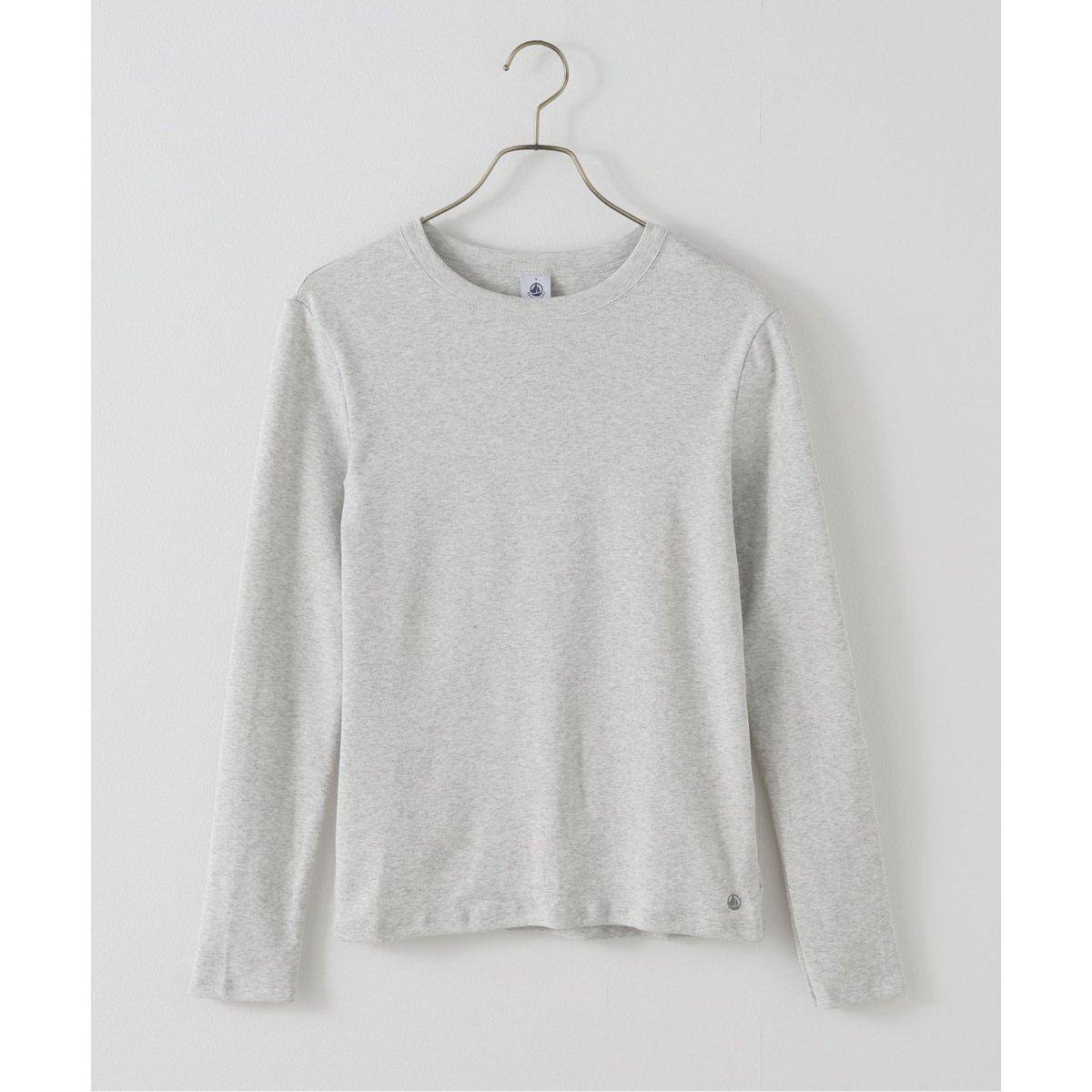 PETIT BATEAU / プチバトー ML COL ROND LS