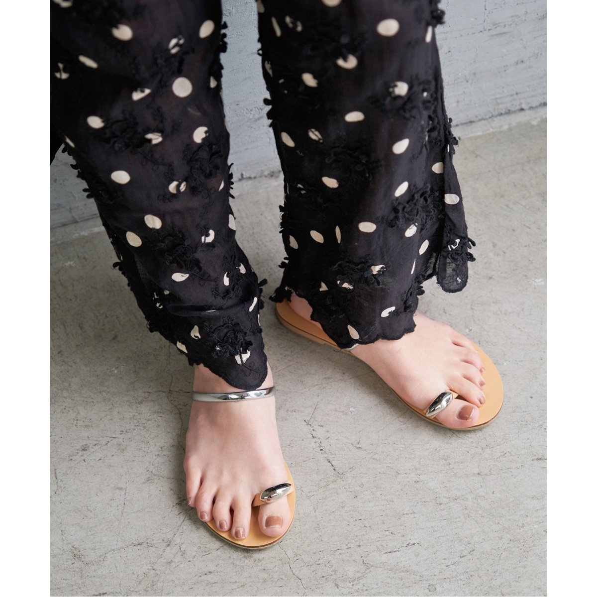 スピックアンドスパンL/UCCA　フラットサンダル L/UCCA / ルッカ】フラットサンダル | スピック＆スパン(Spick