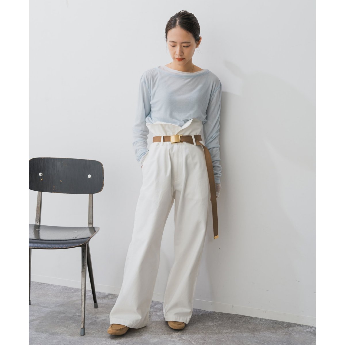 Spick ＆ span Higuchi*S2WAYハイウエストパンツ 追加》Higuchi*S2WAYハイウエストパンツ | スピック＆スパン