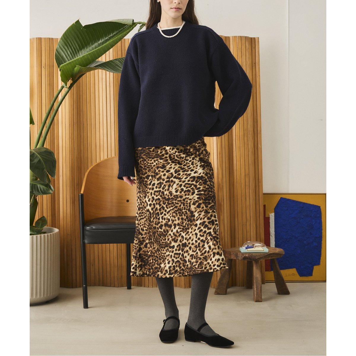 OBLADA / オブラダ LEOPARD PRNT SKIRT | スピック＆スパン(Spick and