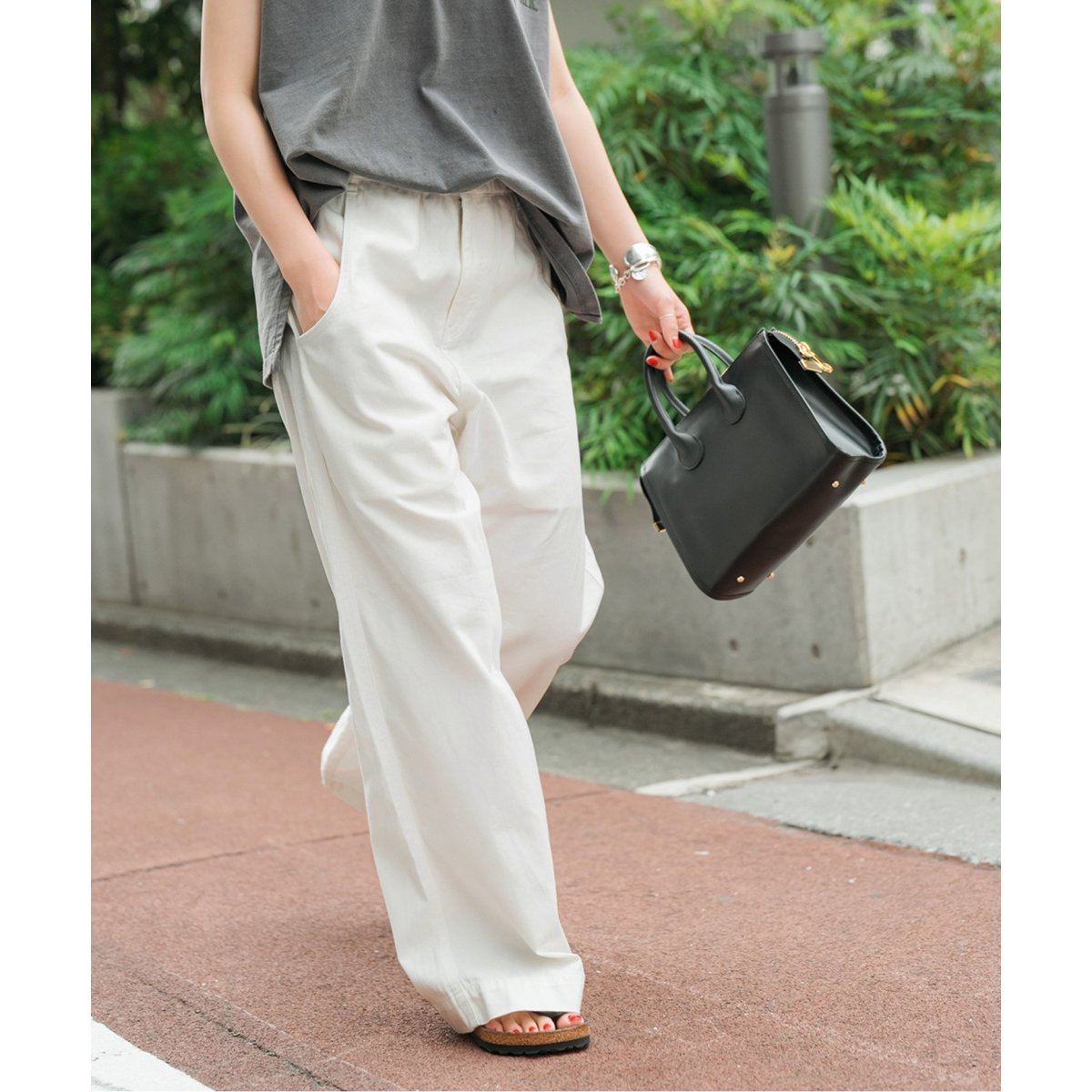 追加》サスペンダー付きワーカーパンツ | スピック＆スパン(Spick and