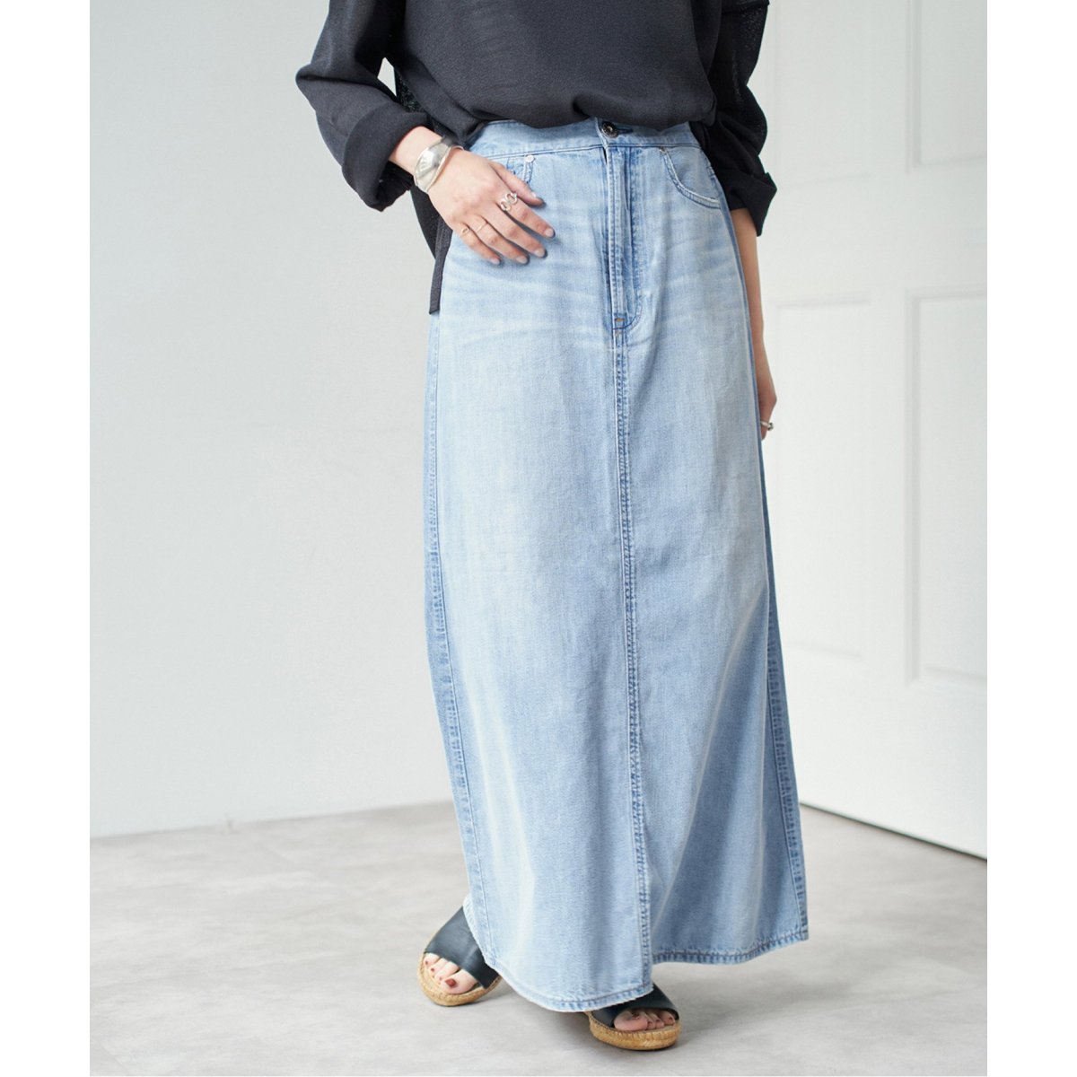 upper hights/アッパーハイツ DENIM SK デニムスカート