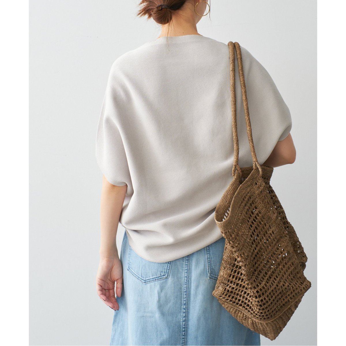 Spick and Span ボートネックニュアンスプルオーバー　美品 追加》ボートネックニュアンスプルオーバー | スピック＆スパン