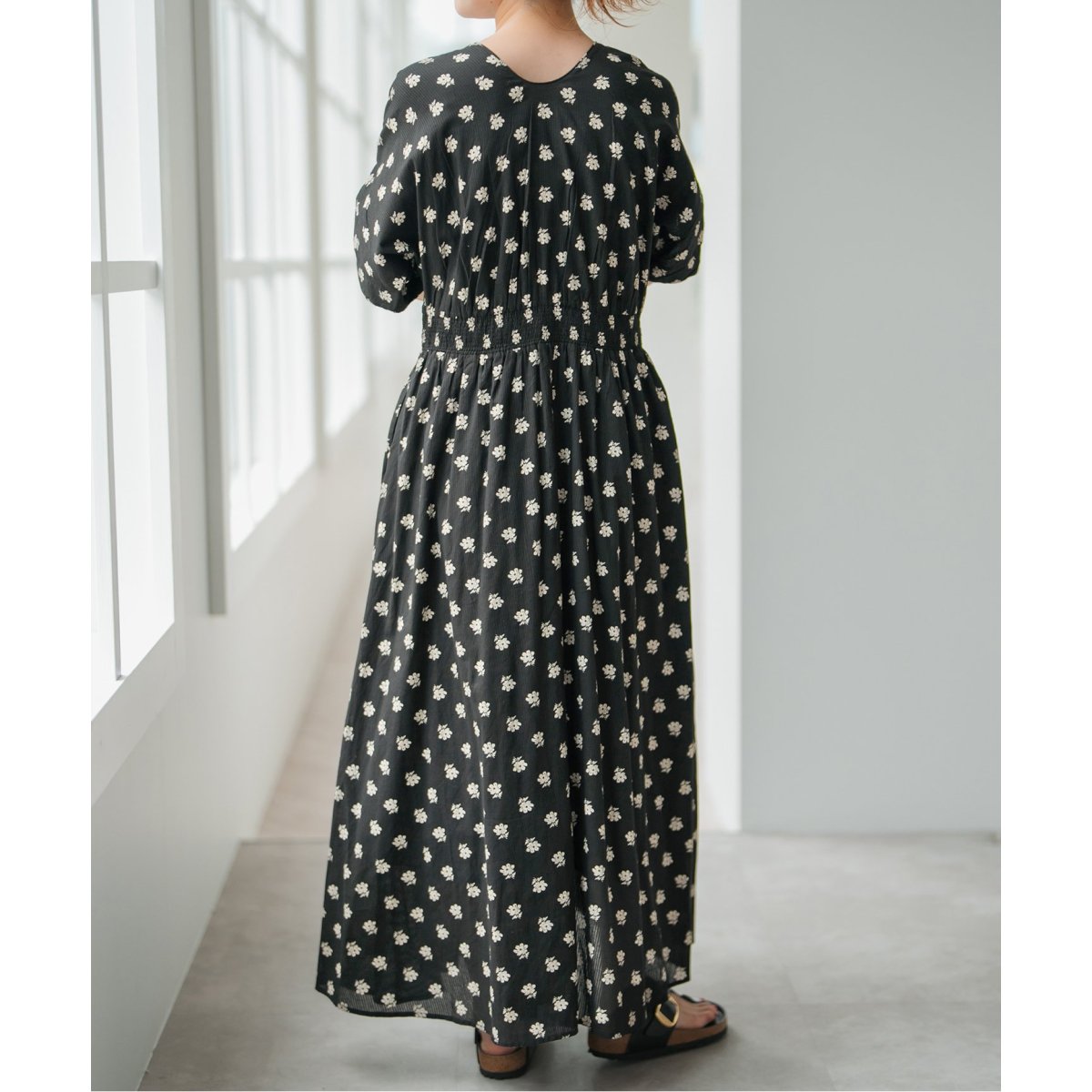 ne Quittez pas / ヌキテパ WAIST GATHER DRESS | スピック