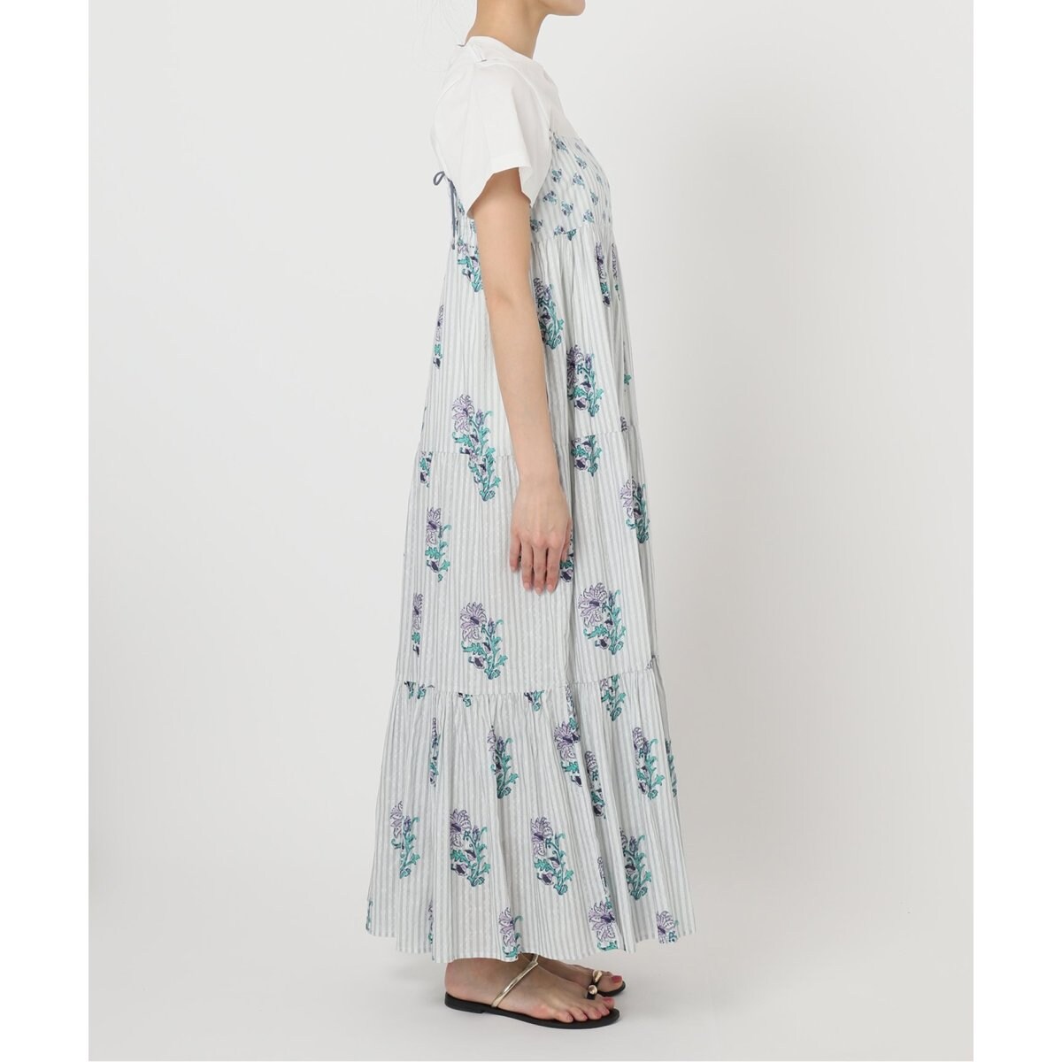 ne Quittez pas / ヌキテパ COTTON JACQUARD LILY PRIN