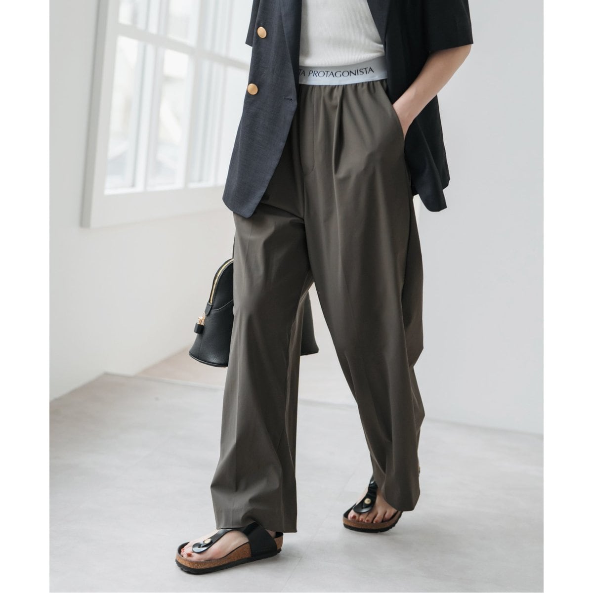 【新品】CURRENTAGE Spick and Span別注サスペンダーパンツ 新品】CURRENTAGE Spick and Span別注サスペンダーパンツ - メルカリ