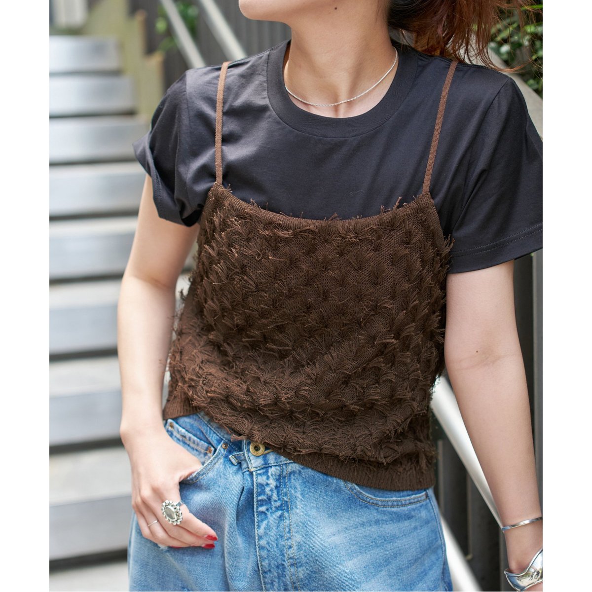 【美品】IENA イエナ　コットンギマフレアスリーブプルオーバー　24SS コットンギマ フレアスリーブプルオーバー | イエナ(IENA