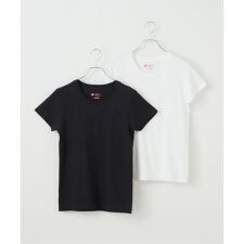 Hanes / ヘインズ 2P Japan Fit for HER クルーネックTシャツ