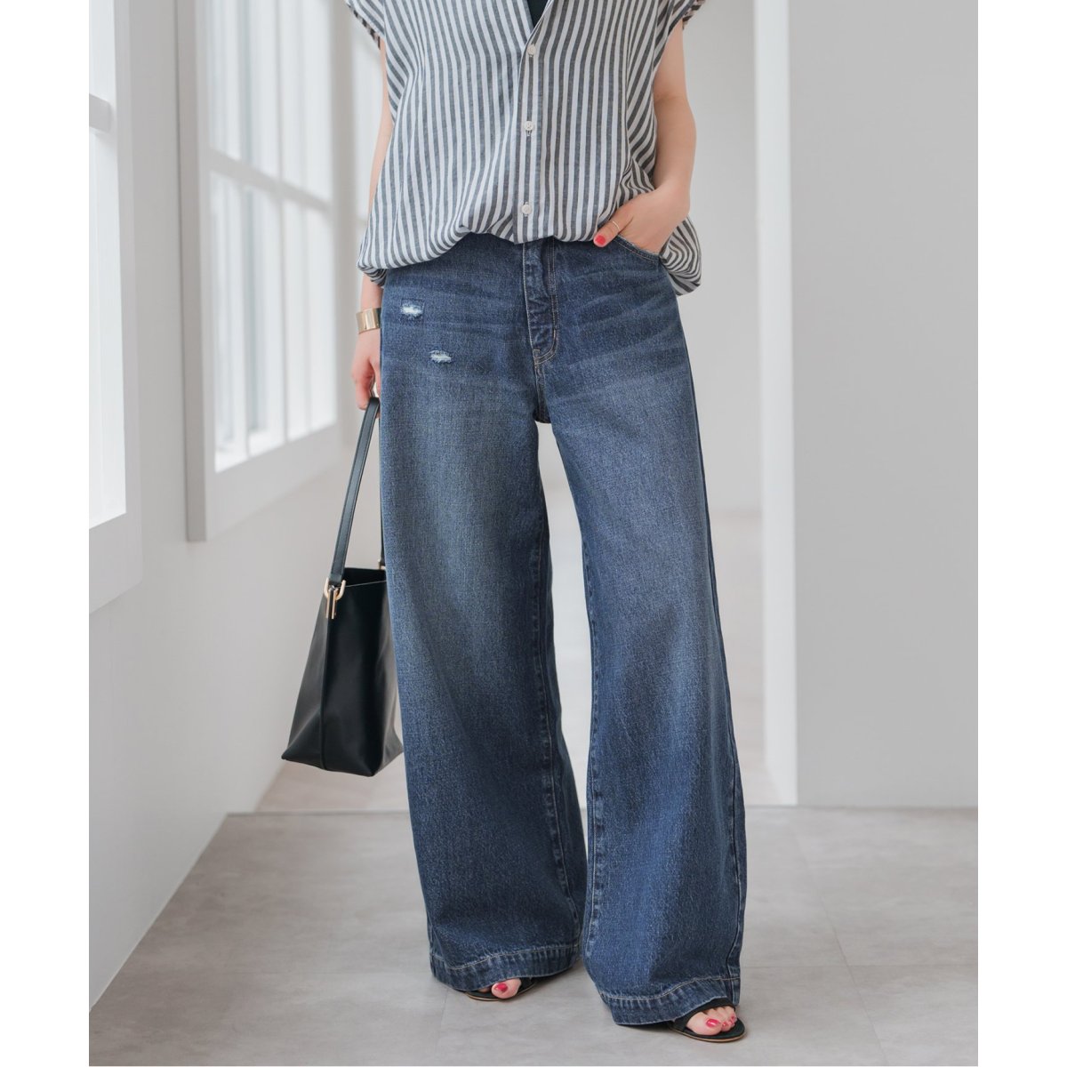 み*♪様 Spick & Span 5 1/2 BAGGY DENIM バギーデ Spick & Span｜《追加2》5 1/2 BAGGY DENIM | Rakuten Fashion