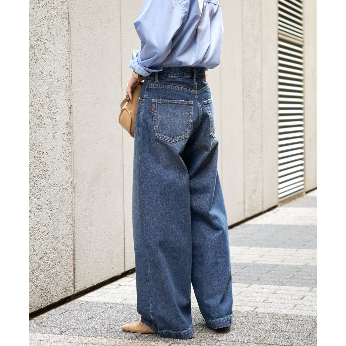 み*♪様 Spick & Span 5 1/2 BAGGY DENIM バギーデ Spick & Span｜《予約》5 1/2 BAGGY DENIM (Black) | Rakuten