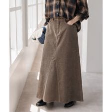 ストレッチコーデュロイスカート