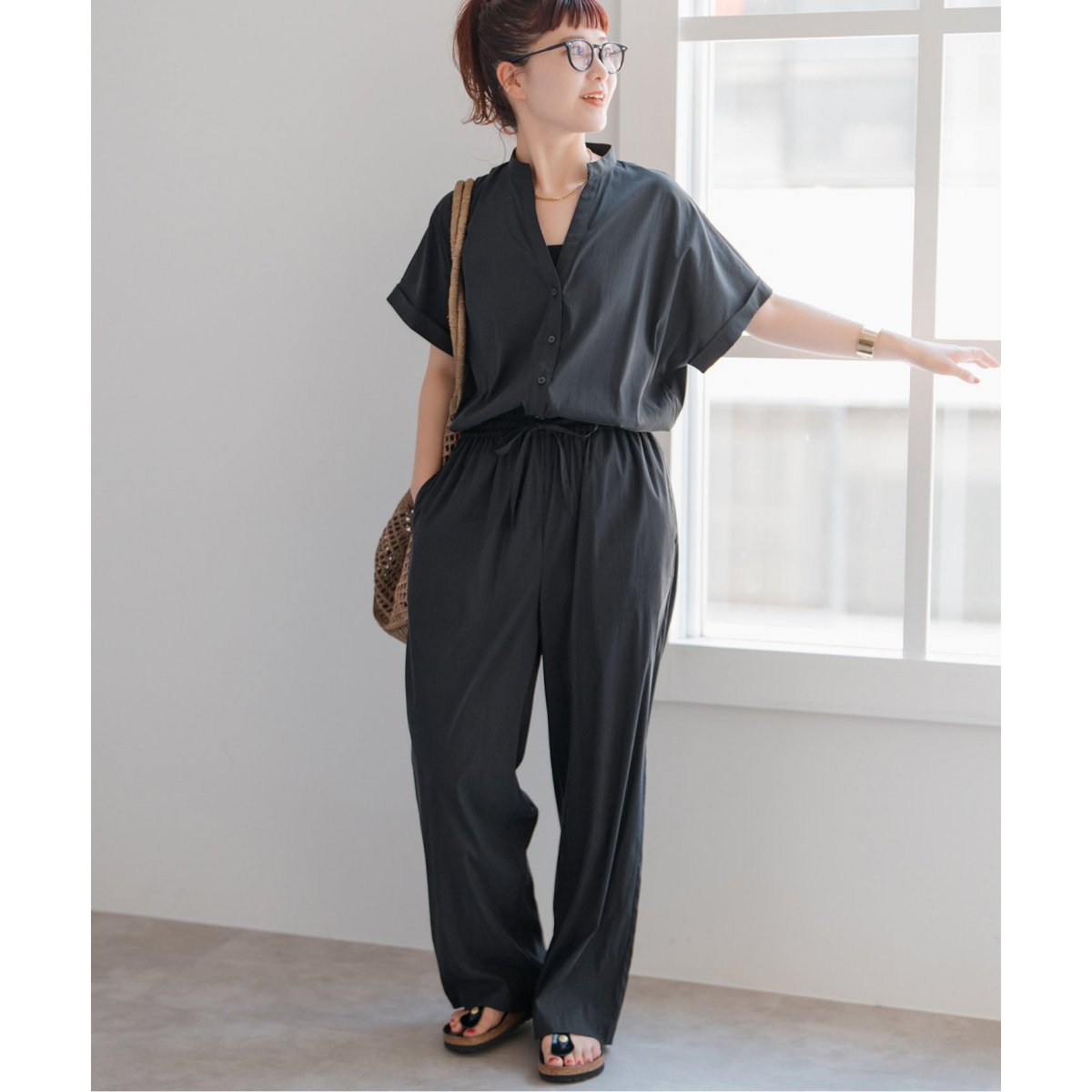 値下げ！美品⭐︎Spick&Span スリーブレスオールインワン Spick & Span（スピックアンドスパン）の「スリーブレス
