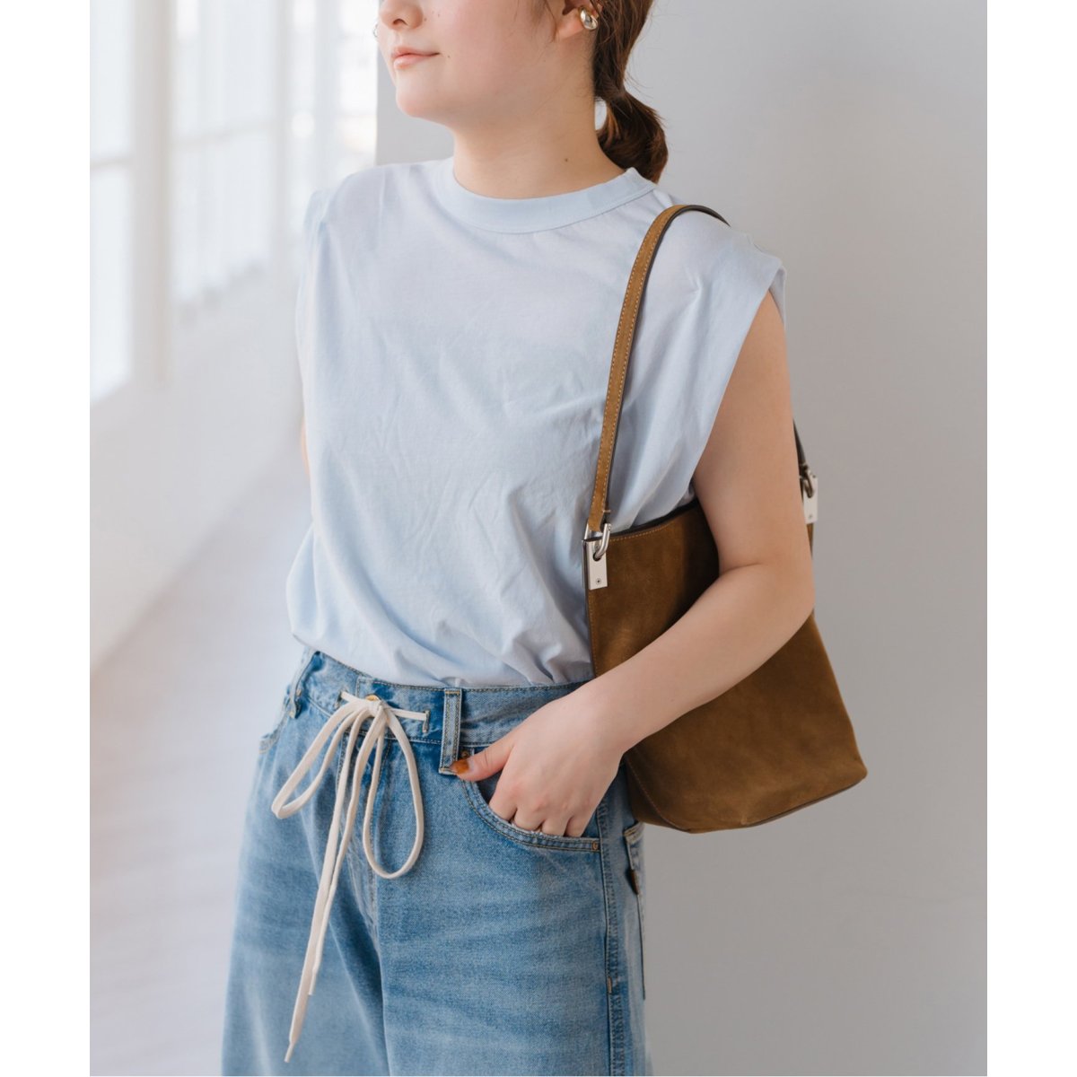 ATON/エイトン FRESCA SINGLE JERSEY TANK TOP | スピック