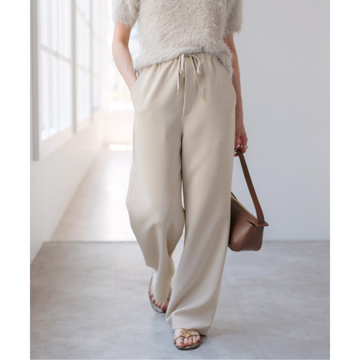 margaux/マルゴー flower イージーパンツ | スローブ イエナ