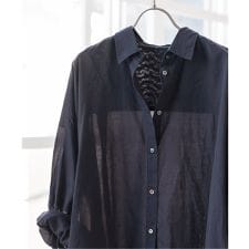 《追加予約》ガーメントダイカシュクールシャツ