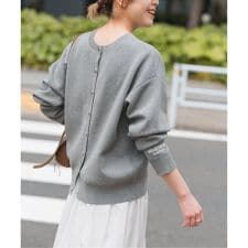 《WEB限定予約》2WAYスナップボタンロゴニット