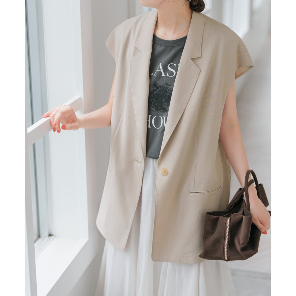 ハイツイストドライクロスベスト ハイツイストドライクロスベスト | スピック＆スパン(Spick and