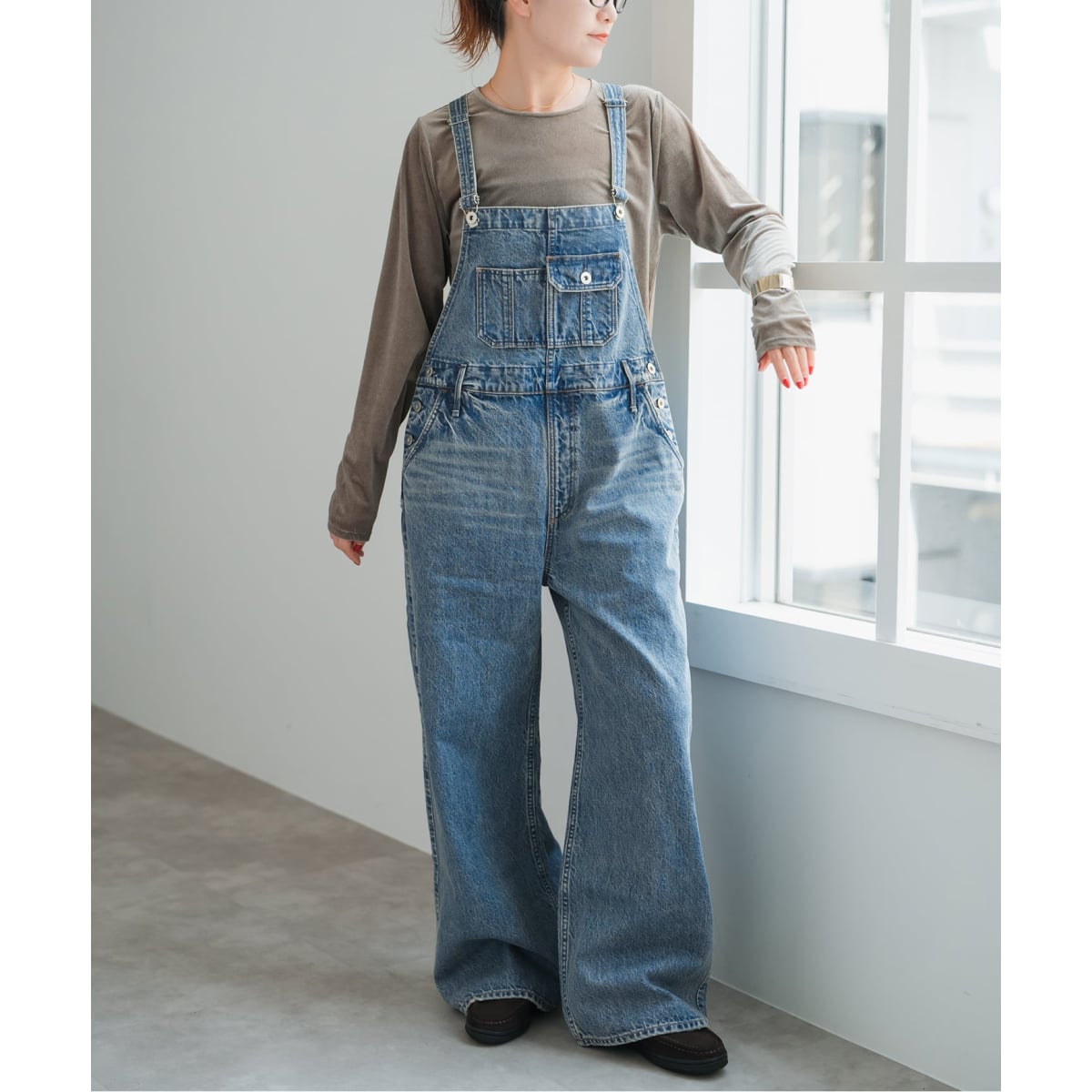 upper hights アッパーハイツThe HIM ワイドストレート　22 upper hights/アッパーハイツ THE HIM ワイドストレートデニム