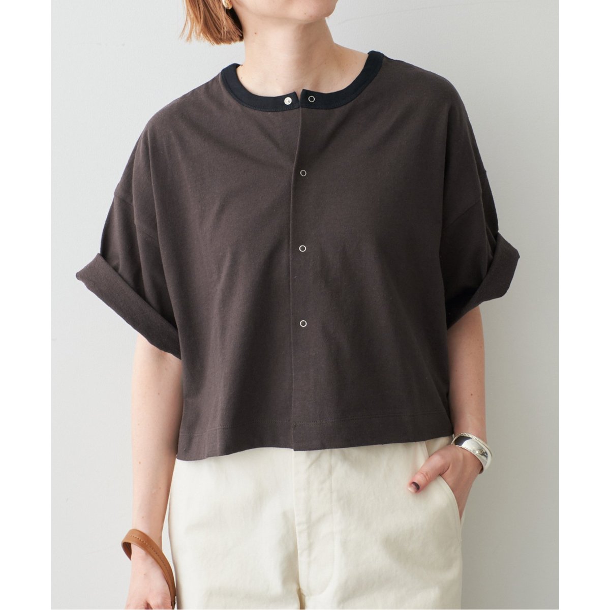 リネン天竺Tシャツ | スピック＆スパン(Spick and Span