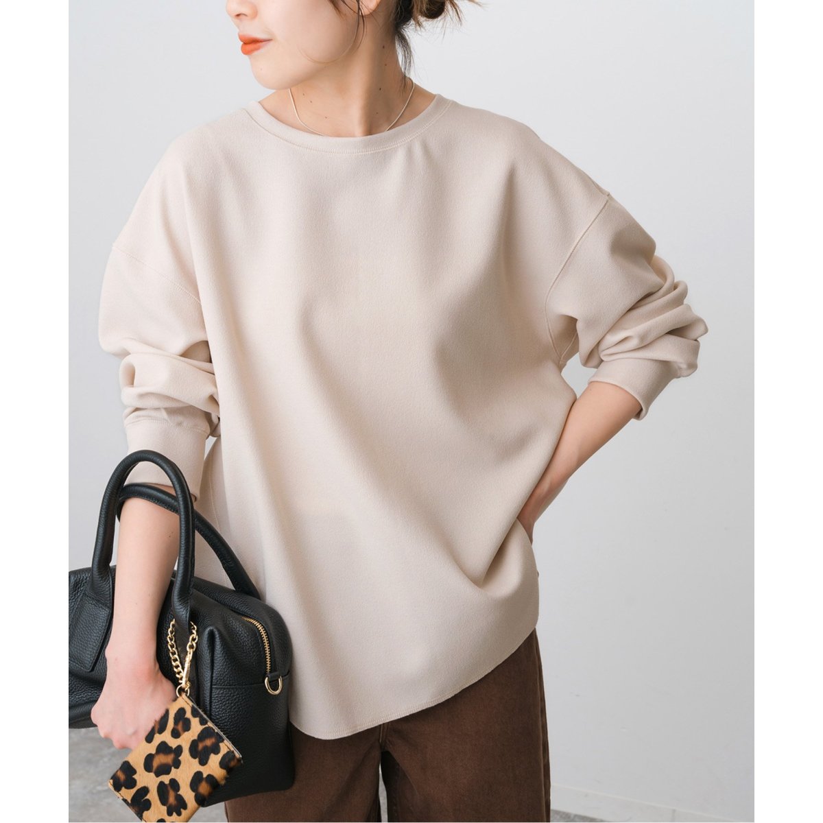 アムンゼンクロスニュアンスブラウス | スピック＆スパン(Spick and