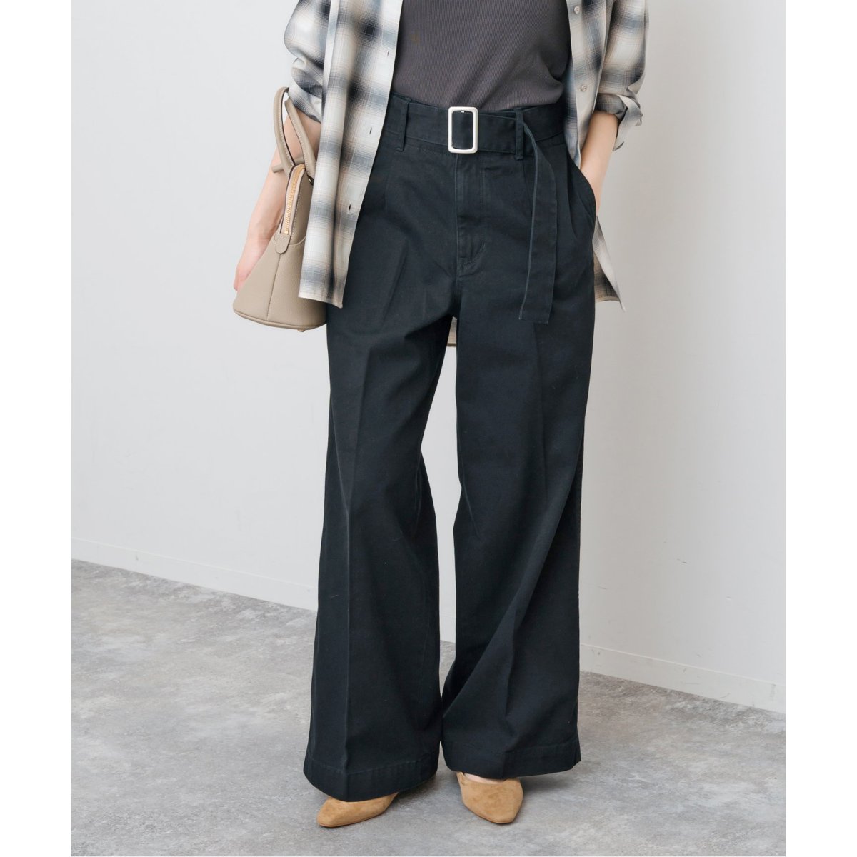 ■美品スピックアンドスパン【定価15400】リネンセンタープレスストレートパンツ Spick & Span｜WEEKLY TOP10｜Spick & Span（スピックアンド