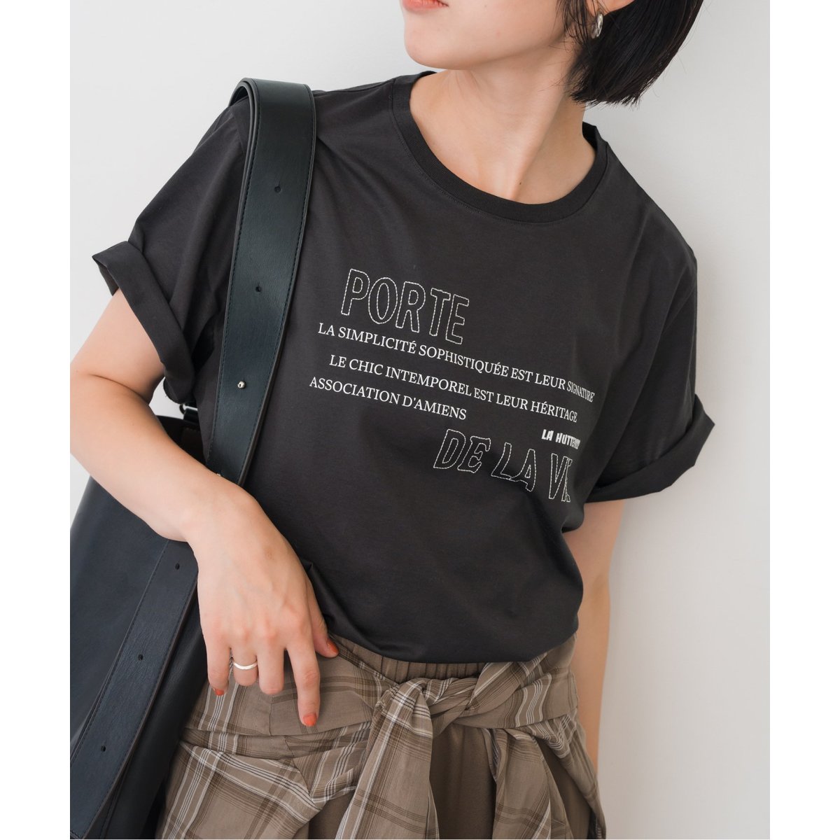 美品【SPICK AND SPAN】F 麻100％ ストライプ五分袖カットソー アメカジファッション｜5分/7分袖シャツ｜HEATH.INDUSTRIAL