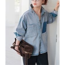 《WEB限定追加予約》5 1/2 SOFT DENIM SHIRT